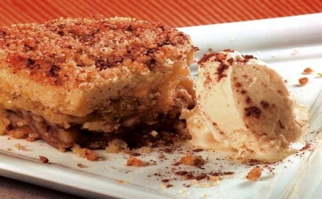 Crocante de manzana